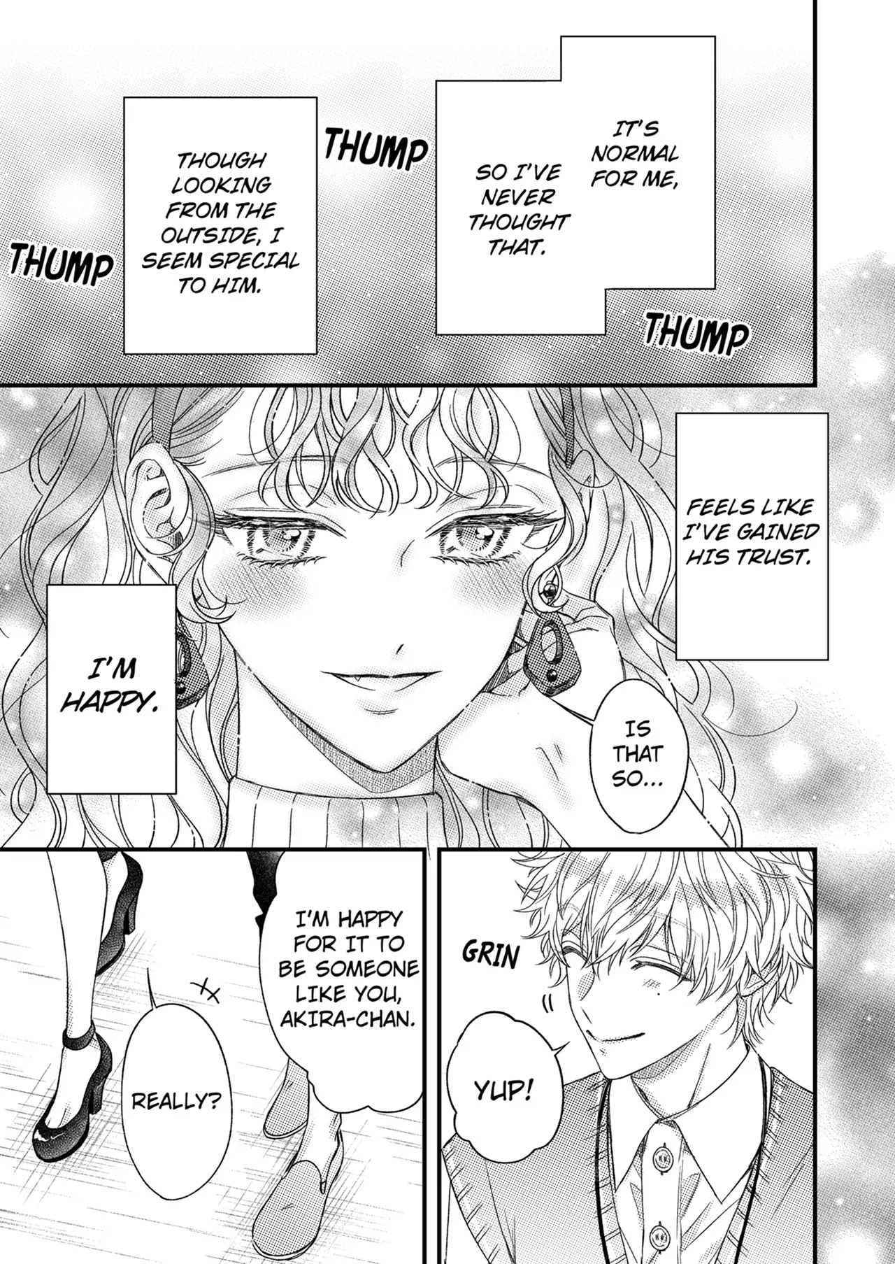 And yet I'm the only one ~This man, his way of loving is top class. chapter 17 - page 9