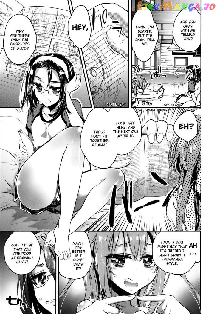 Onna No Ko Ga H Na Manga Egaicha Dame Desu Ka chapter 8 - page 10