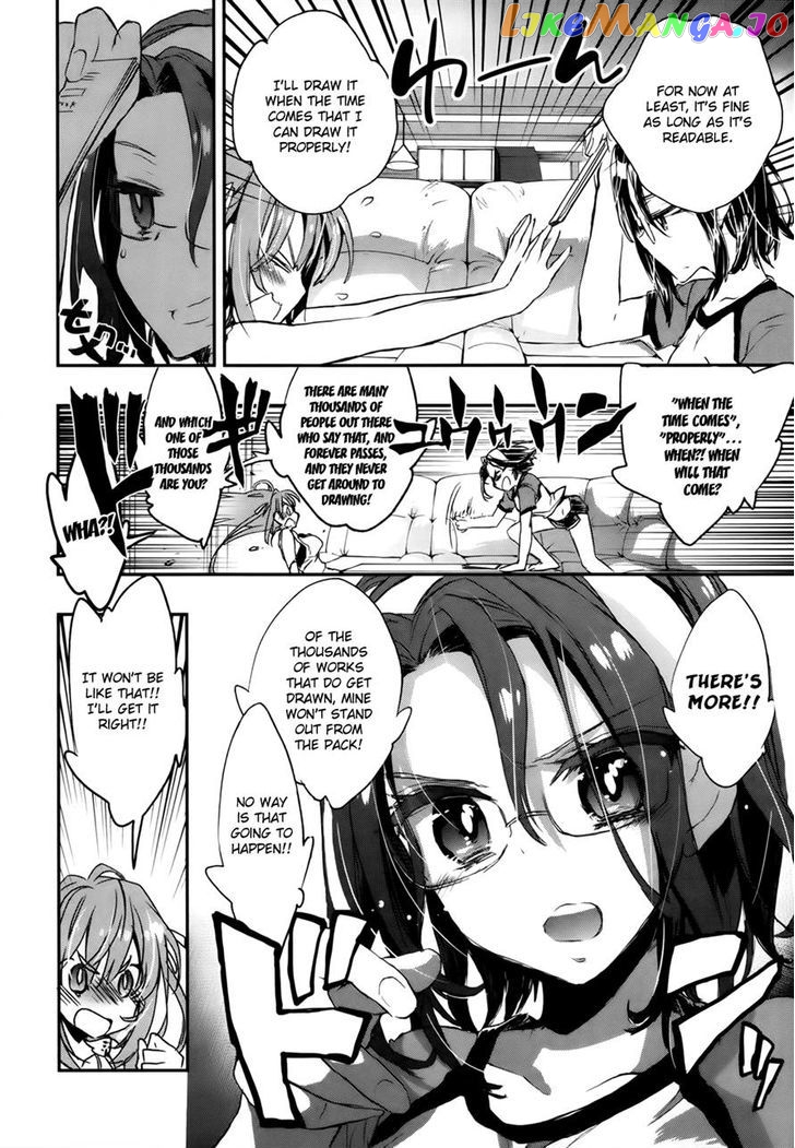 Onna No Ko Ga H Na Manga Egaicha Dame Desu Ka chapter 8 - page 11