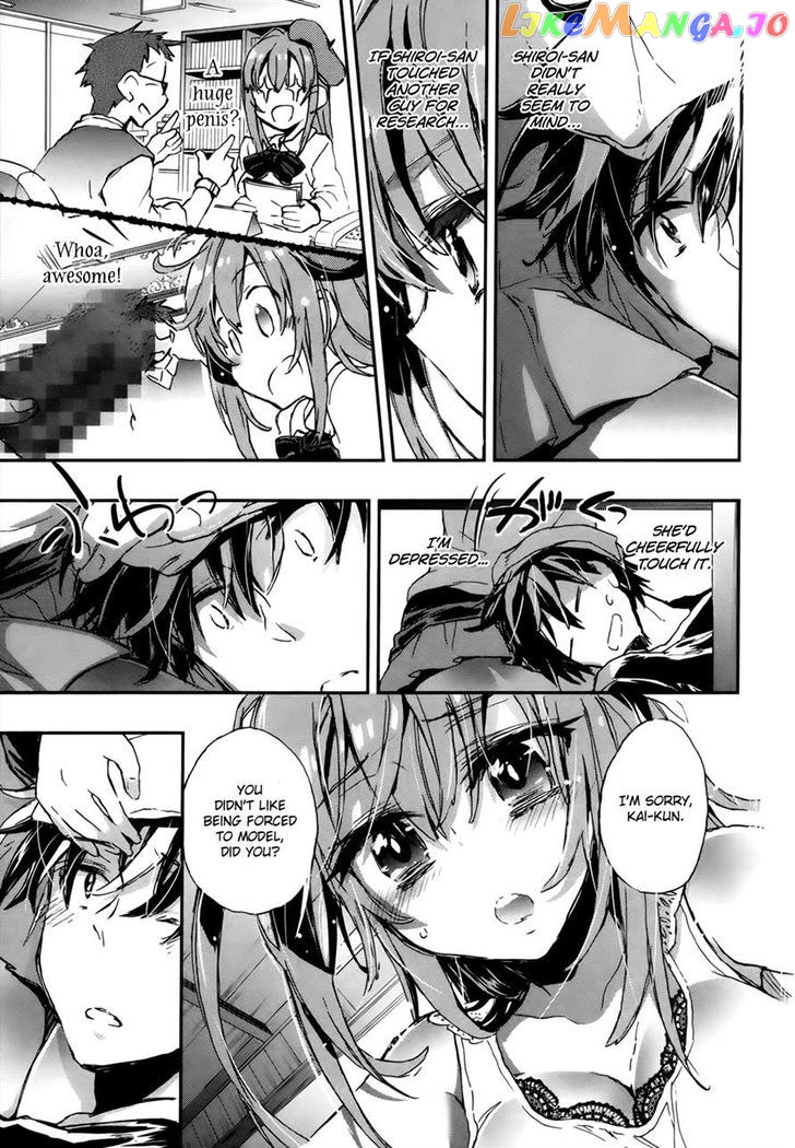 Onna No Ko Ga H Na Manga Egaicha Dame Desu Ka chapter 8 - page 20
