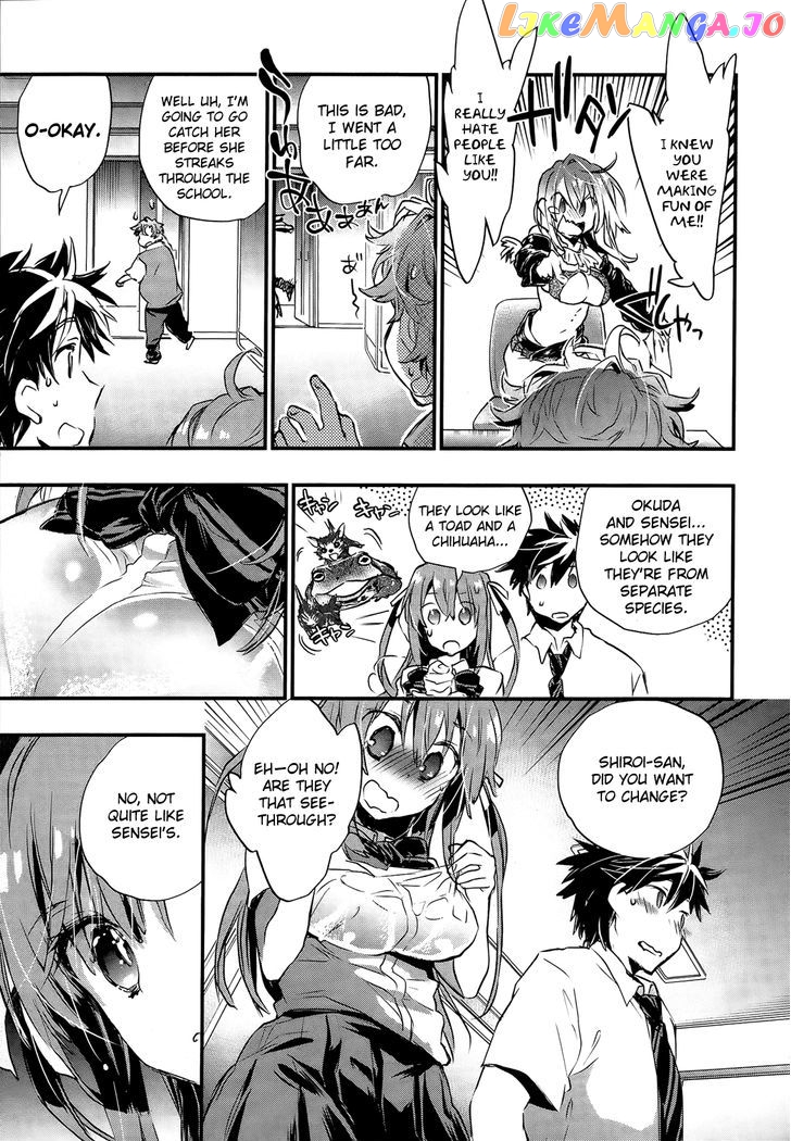 Onna No Ko Ga H Na Manga Egaicha Dame Desu Ka chapter 12 - page 19