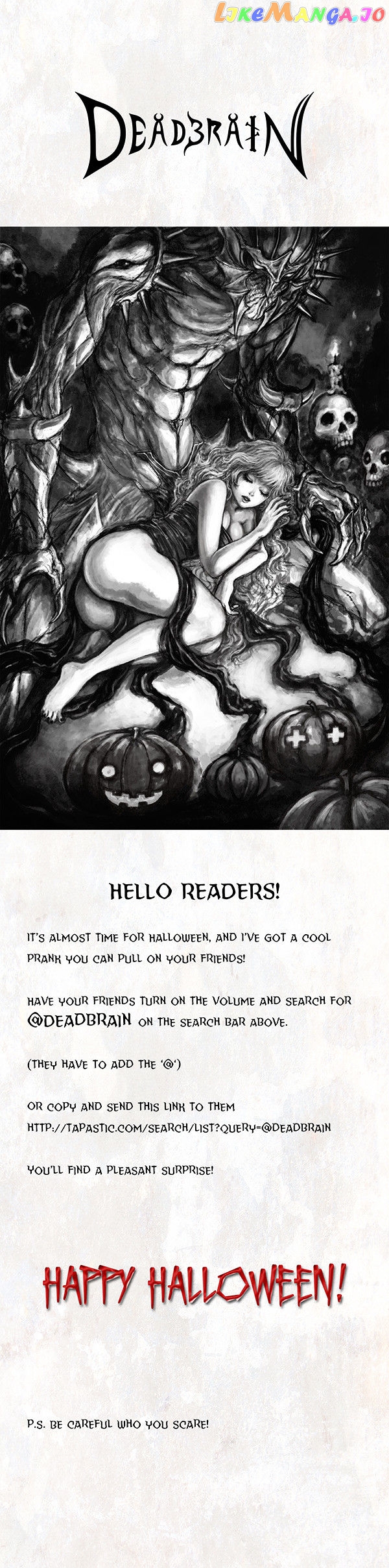 Deadbrain - Manga chapter 3.5 - page 1