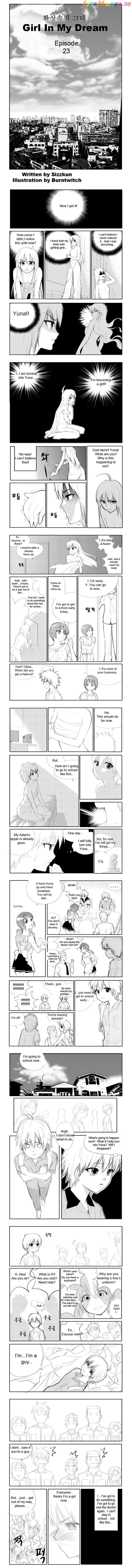 Girl in my Dream chapter 23 - page 1