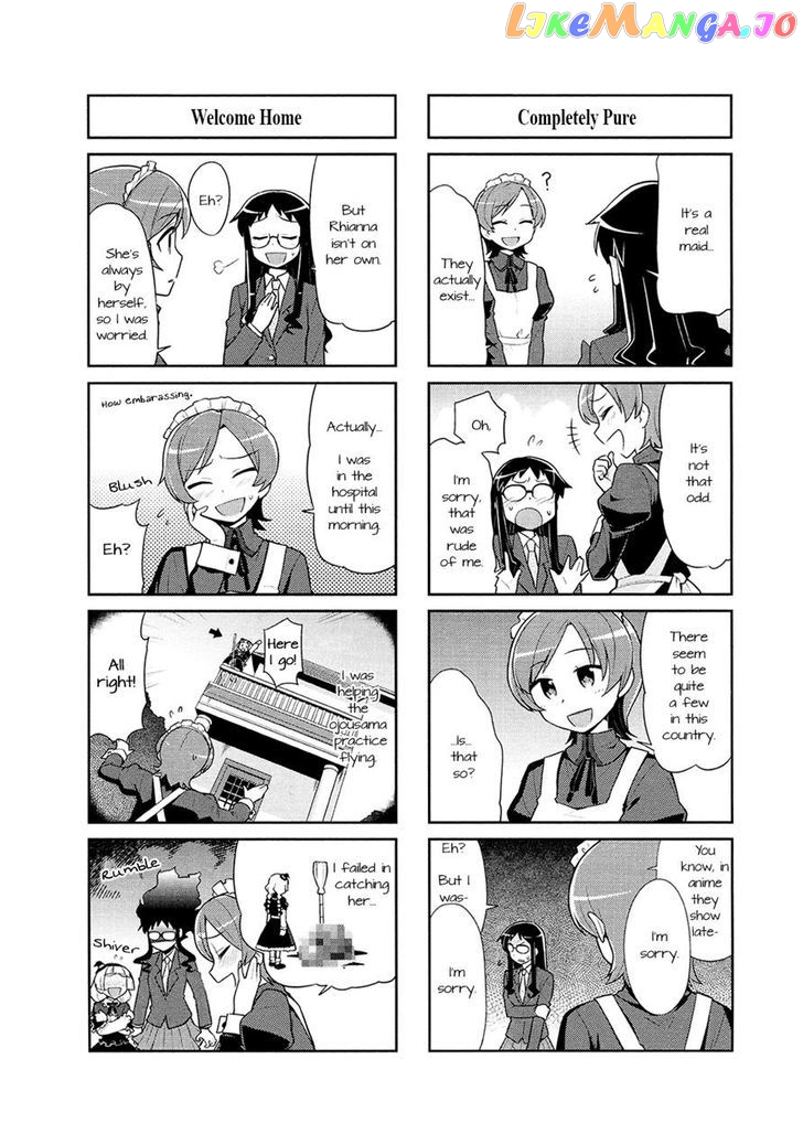 Majo to Houki to Kurobuchi Megane chapter 3 - page 4