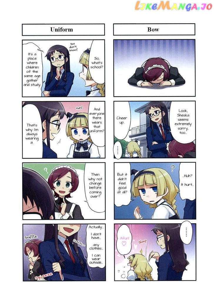 Majo to Houki to Kurobuchi Megane chapter 4 - page 2