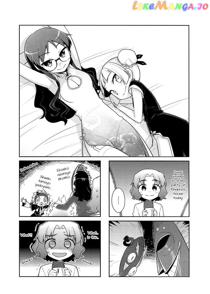 Majo to Houki to Kurobuchi Megane chapter 6 - page 1