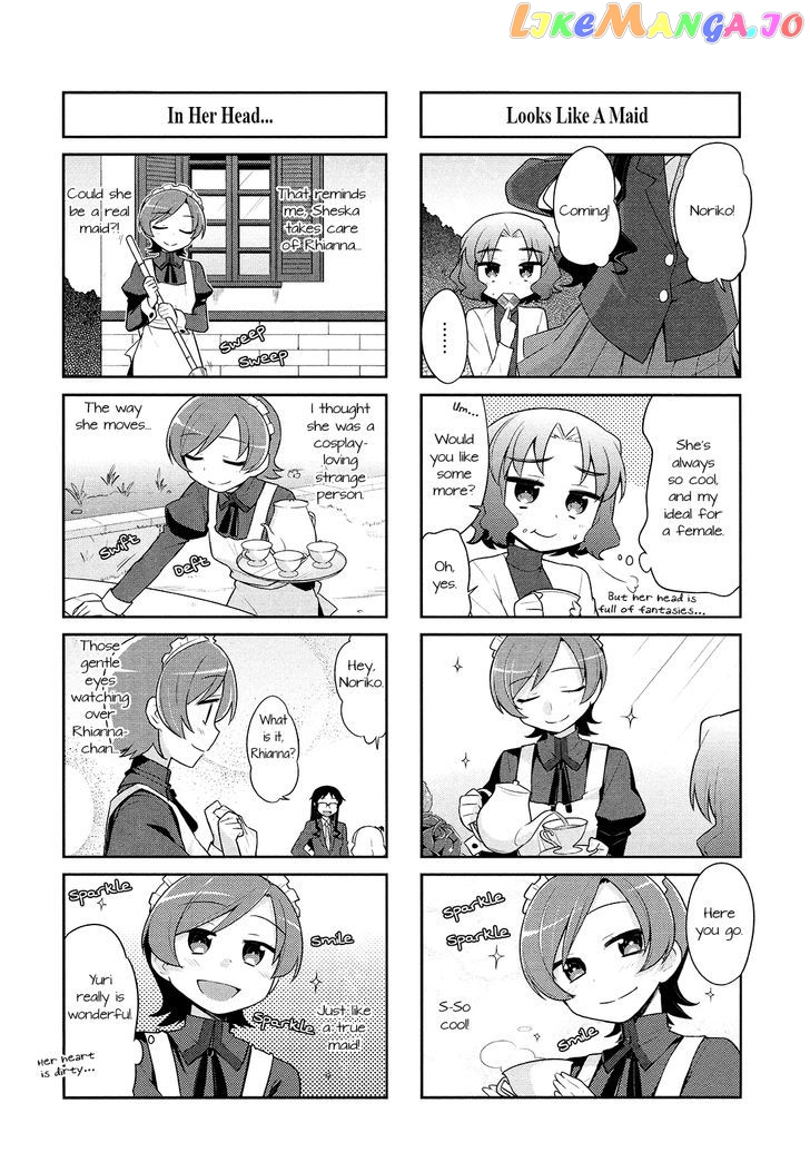 Majo to Houki to Kurobuchi Megane chapter 6 - page 3