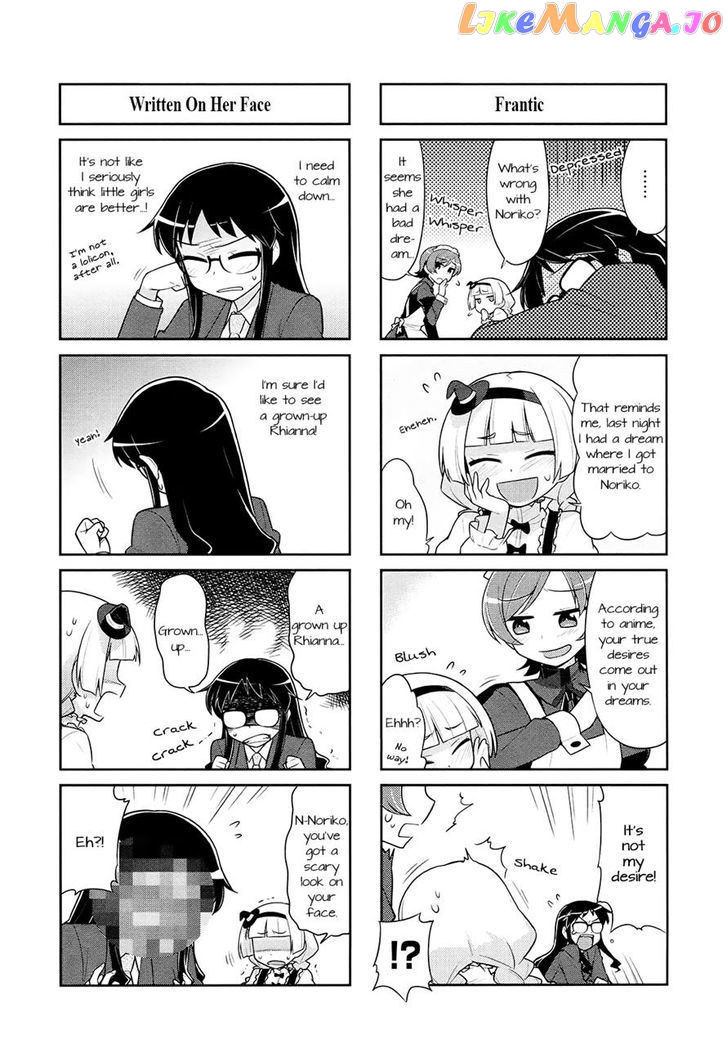 Majo to Houki to Kurobuchi Megane chapter 8 - page 3