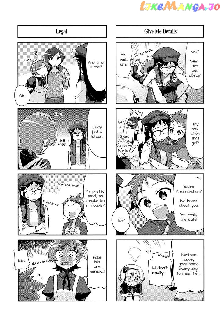 Majo to Houki to Kurobuchi Megane chapter 13 - page 3