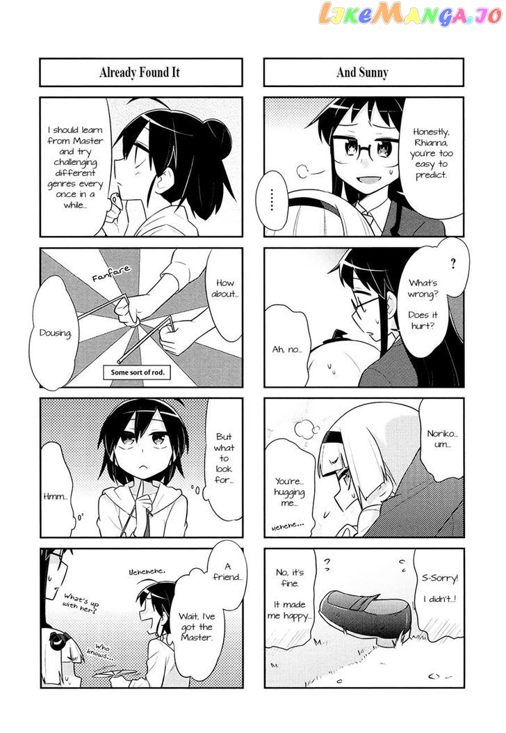 Majo to Houki to Kurobuchi Megane chapter 19 - page 5