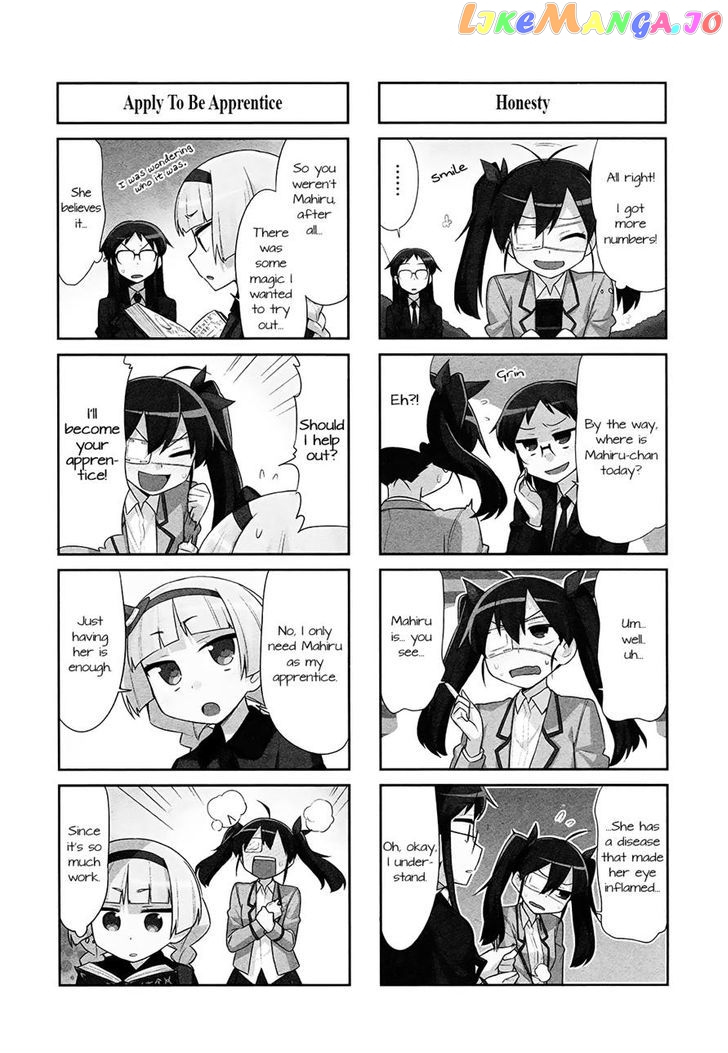 Majo to Houki to Kurobuchi Megane chapter 22 - page 3