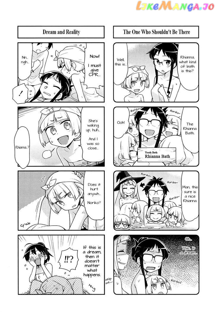 Majo to Houki to Kurobuchi Megane chapter 24 - page 7