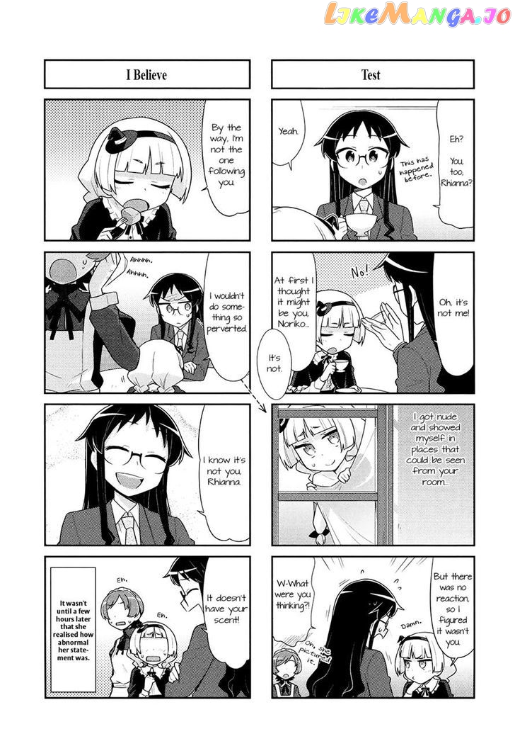 Majo to Houki to Kurobuchi Megane chapter 30 - page 2
