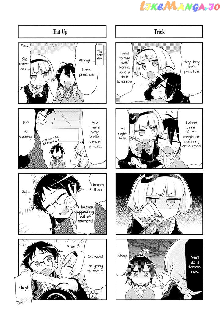 Majo to Houki to Kurobuchi Megane chapter 31 - page 2