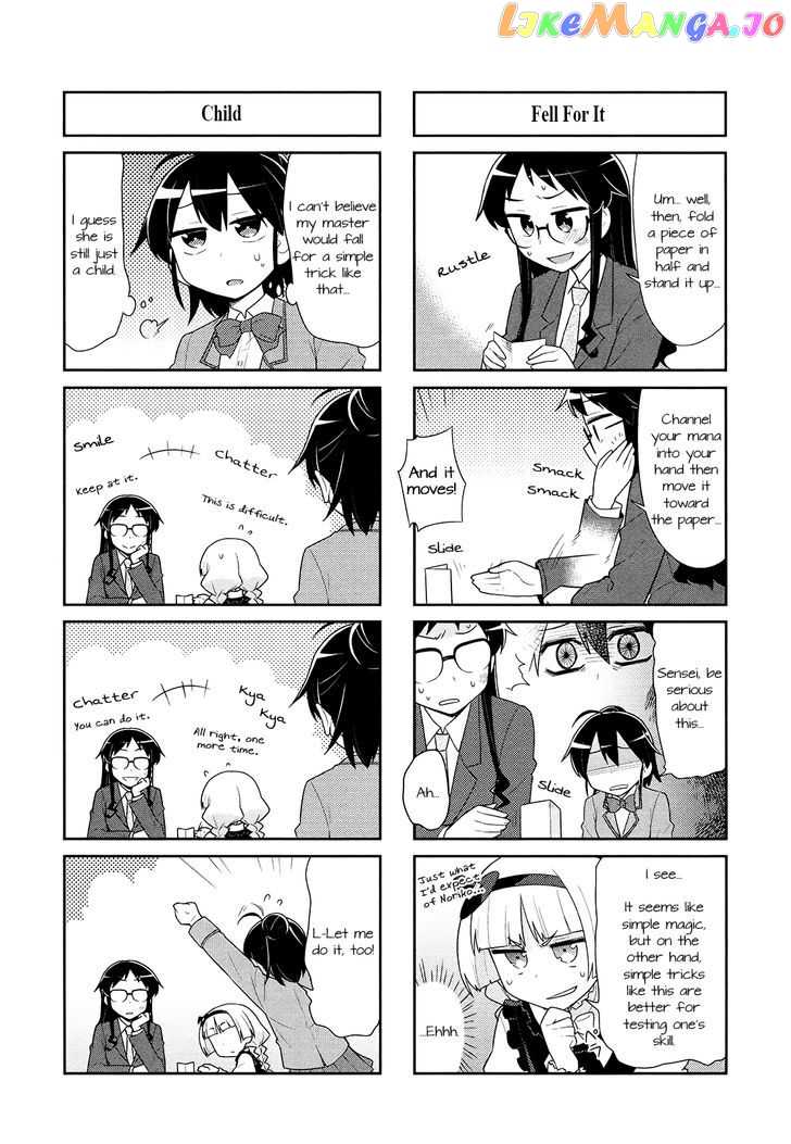 Majo to Houki to Kurobuchi Megane chapter 31 - page 3