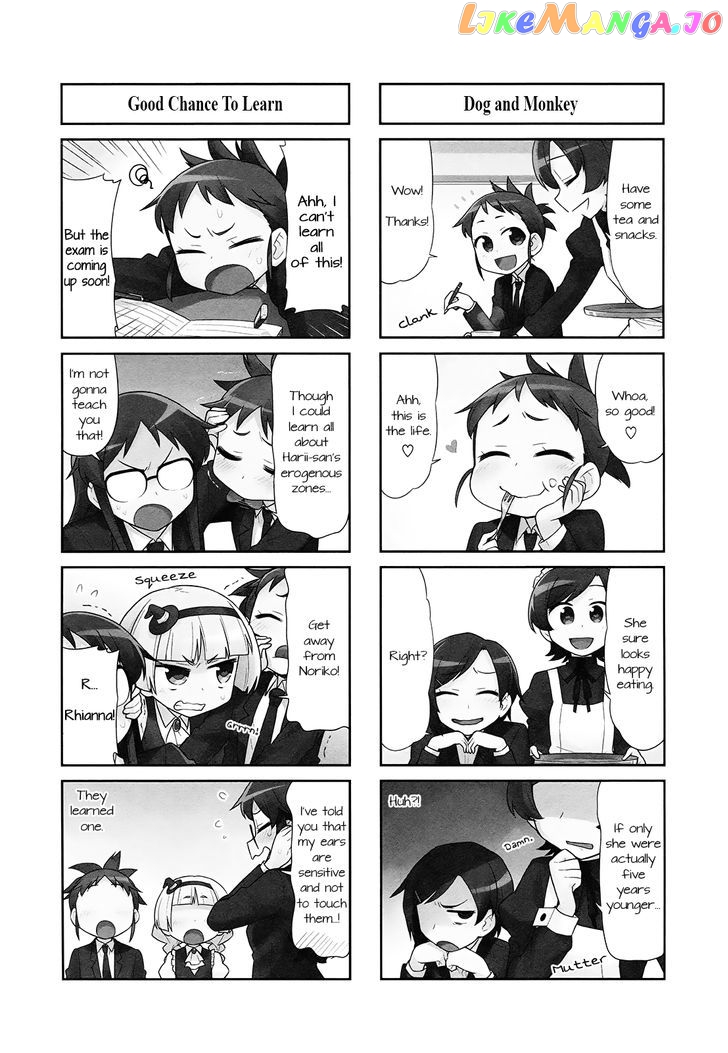 Majo to Houki to Kurobuchi Megane chapter 35 - page 2