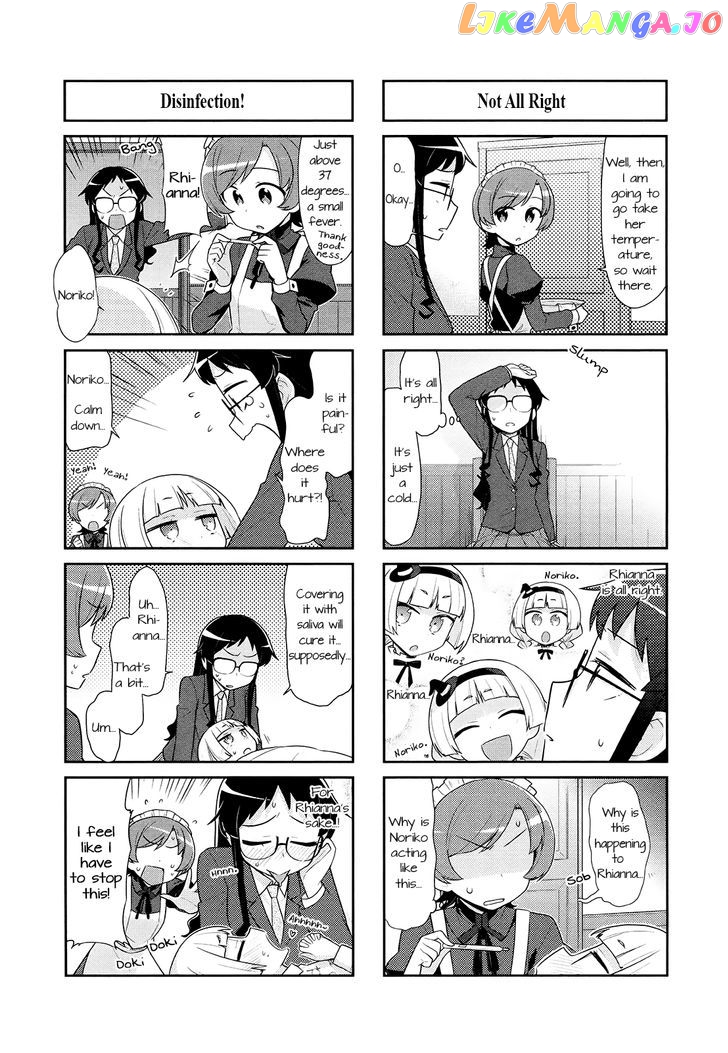 Majo to Houki to Kurobuchi Megane chapter 40 - page 2