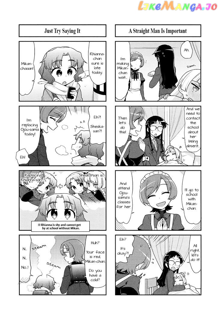 Majo to Houki to Kurobuchi Megane chapter 40 - page 3