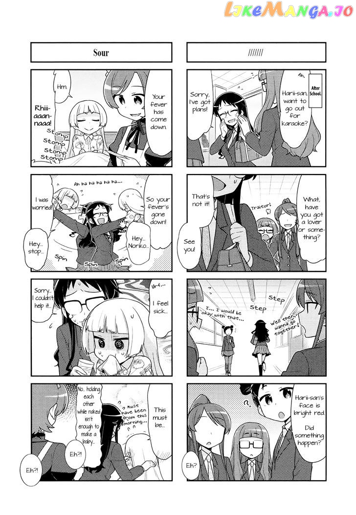 Majo to Houki to Kurobuchi Megane chapter 40 - page 6