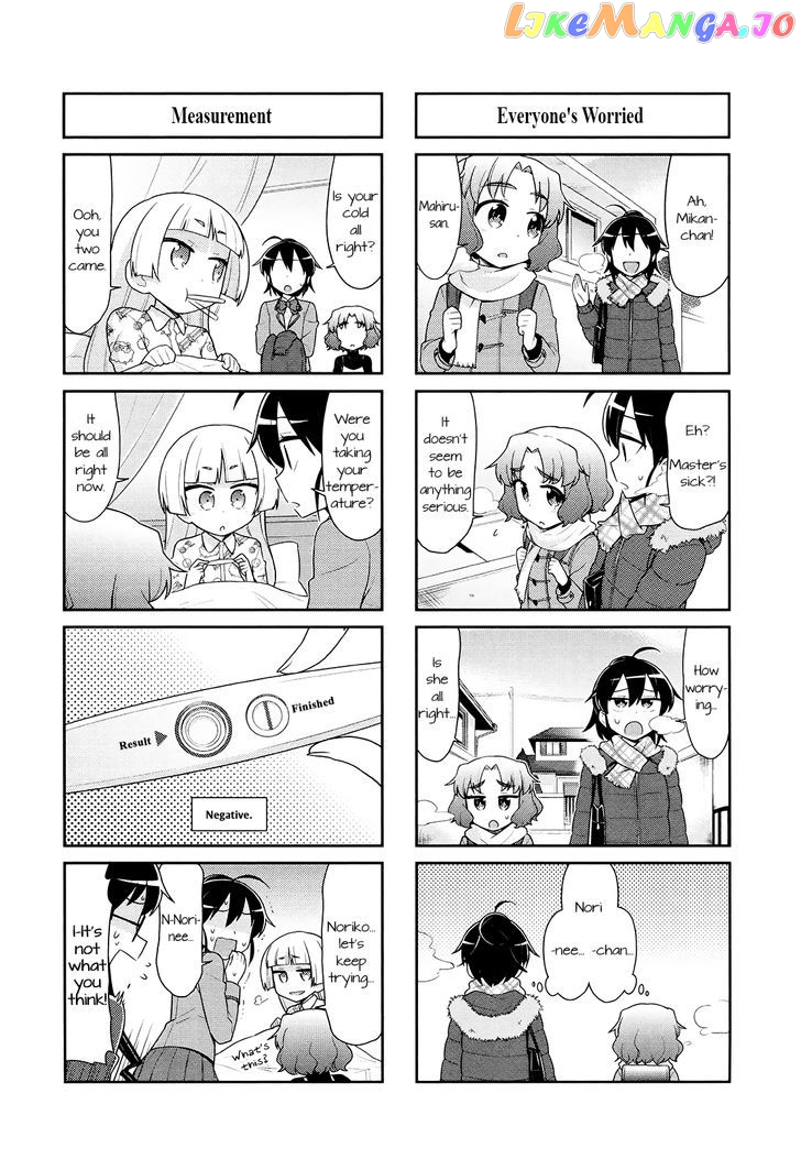 Majo to Houki to Kurobuchi Megane chapter 40 - page 7
