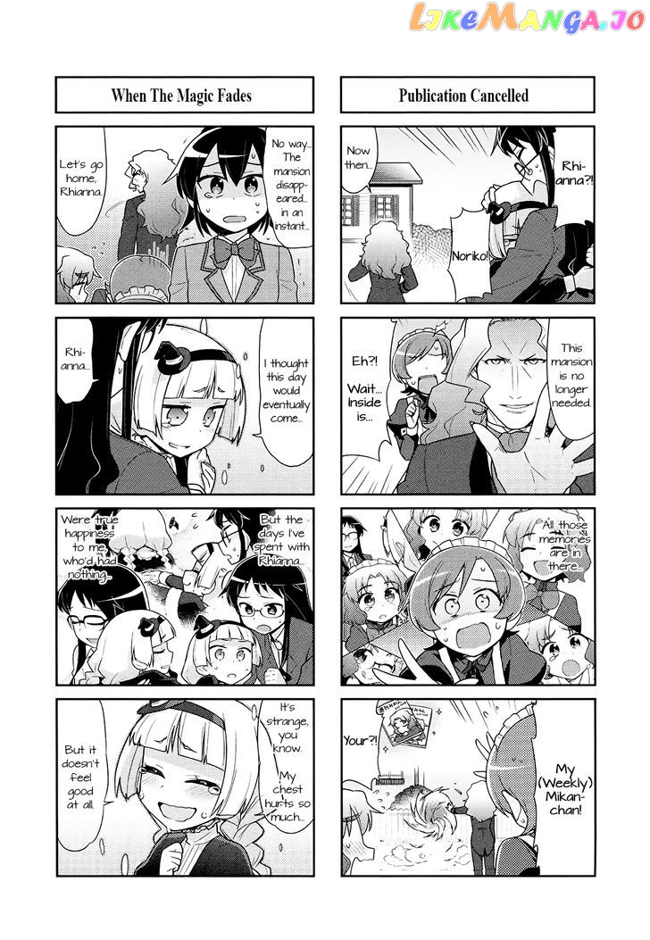 Majo to Houki to Kurobuchi Megane chapter 43 - page 7