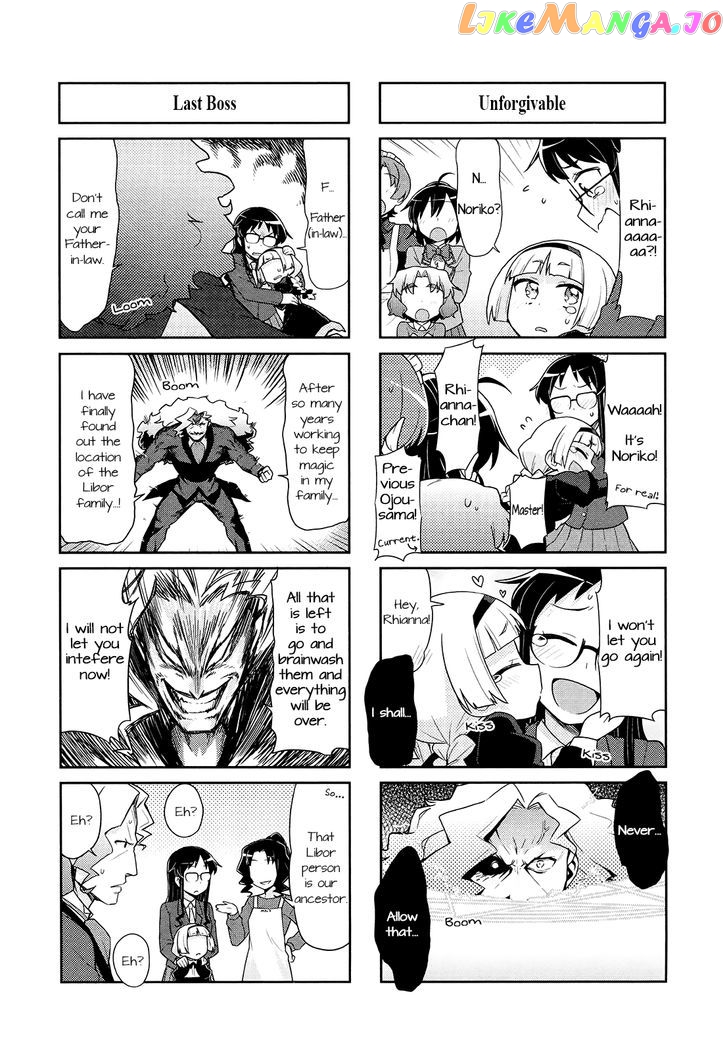 Majo to Houki to Kurobuchi Megane chapter 44 - page 7