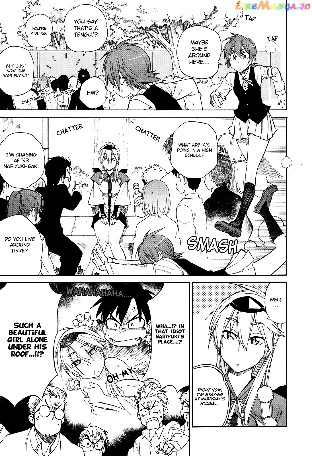 Nariyuki Makase no Tengu Michi chapter 5 - page 8