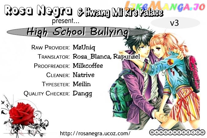 Oh, Chunja Chunja! High School Bullying chapter 11 - page 1