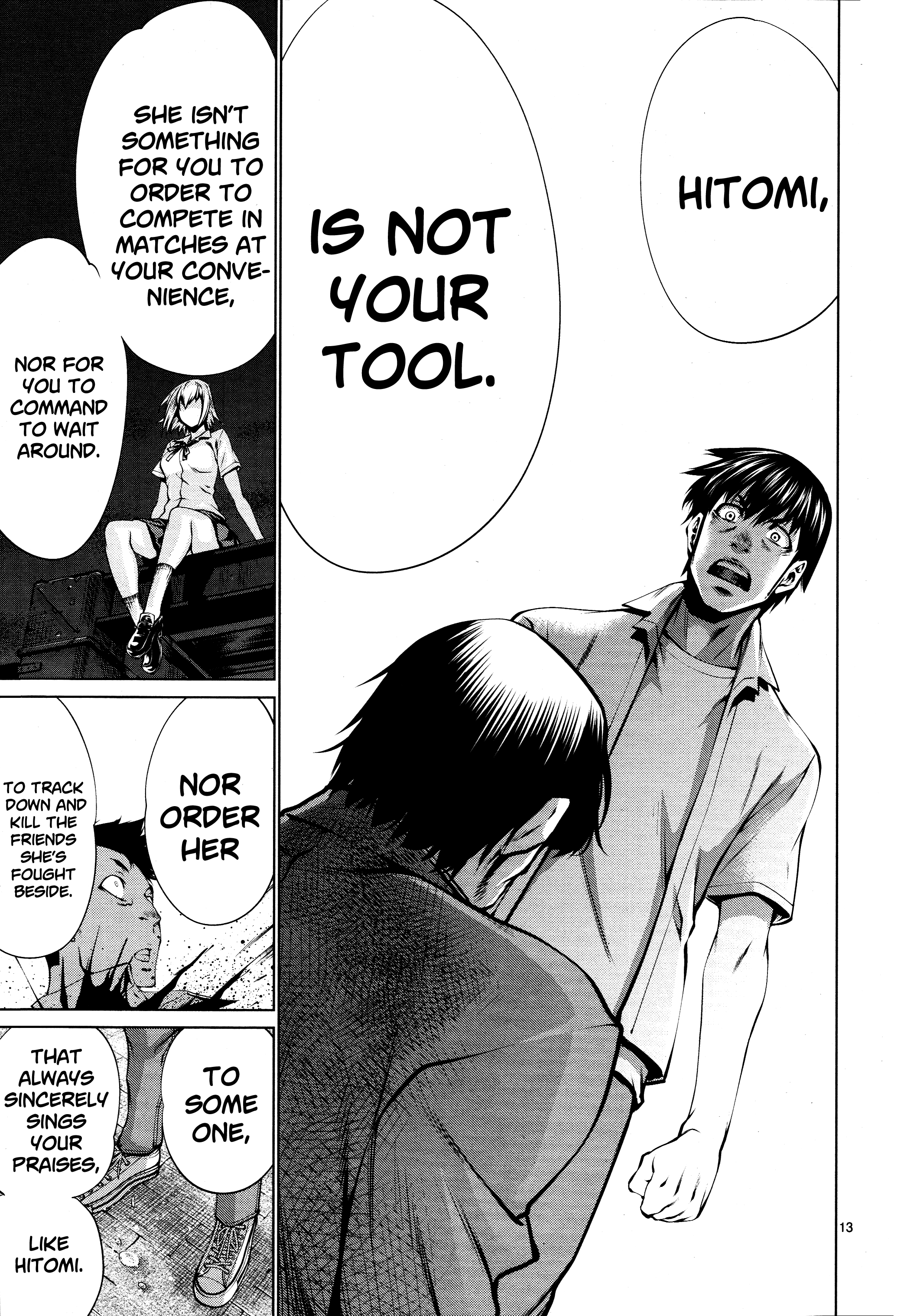Killing Bites chapter 72 - page 14