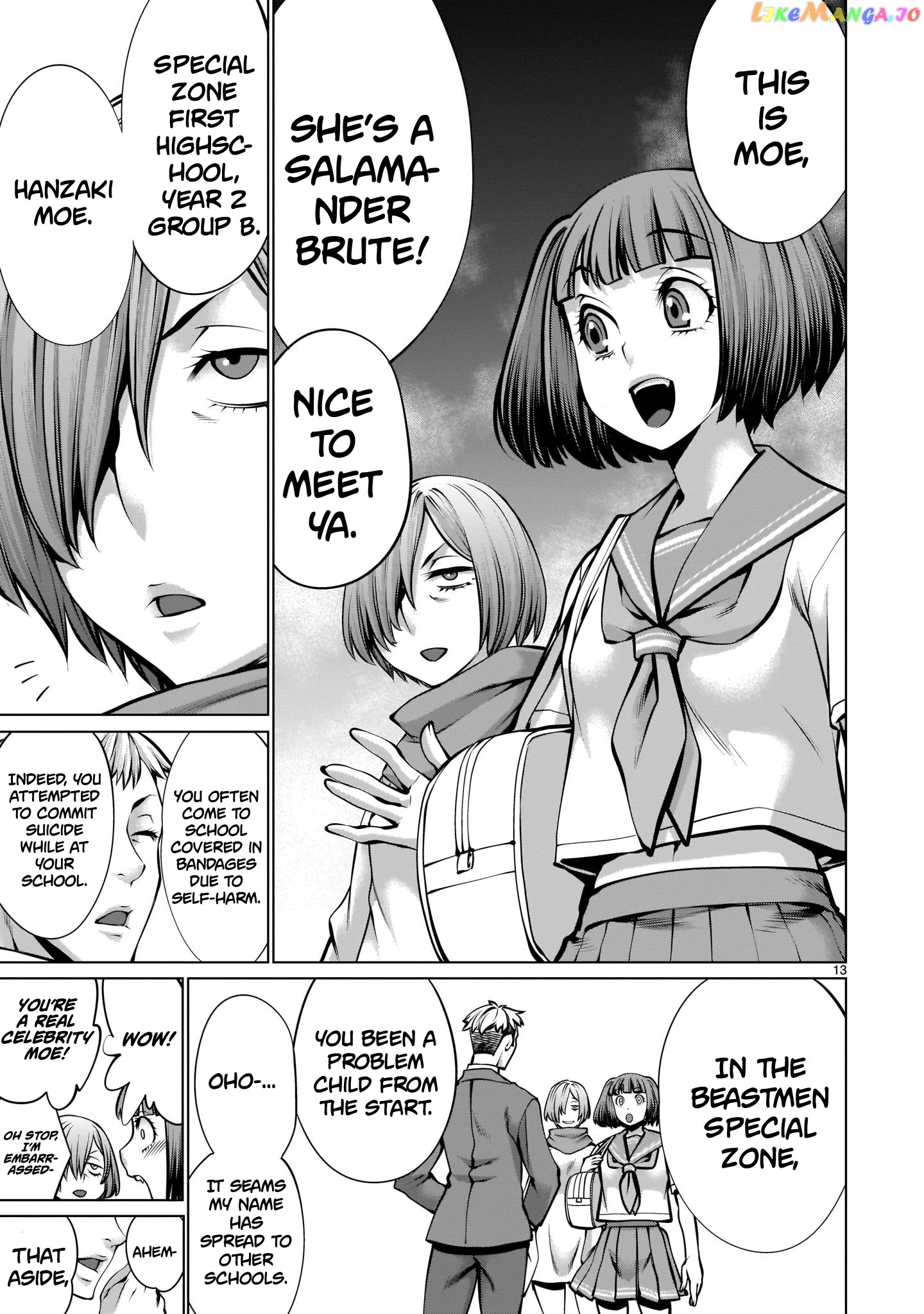 Killing Bites chapter 92 - page 12
