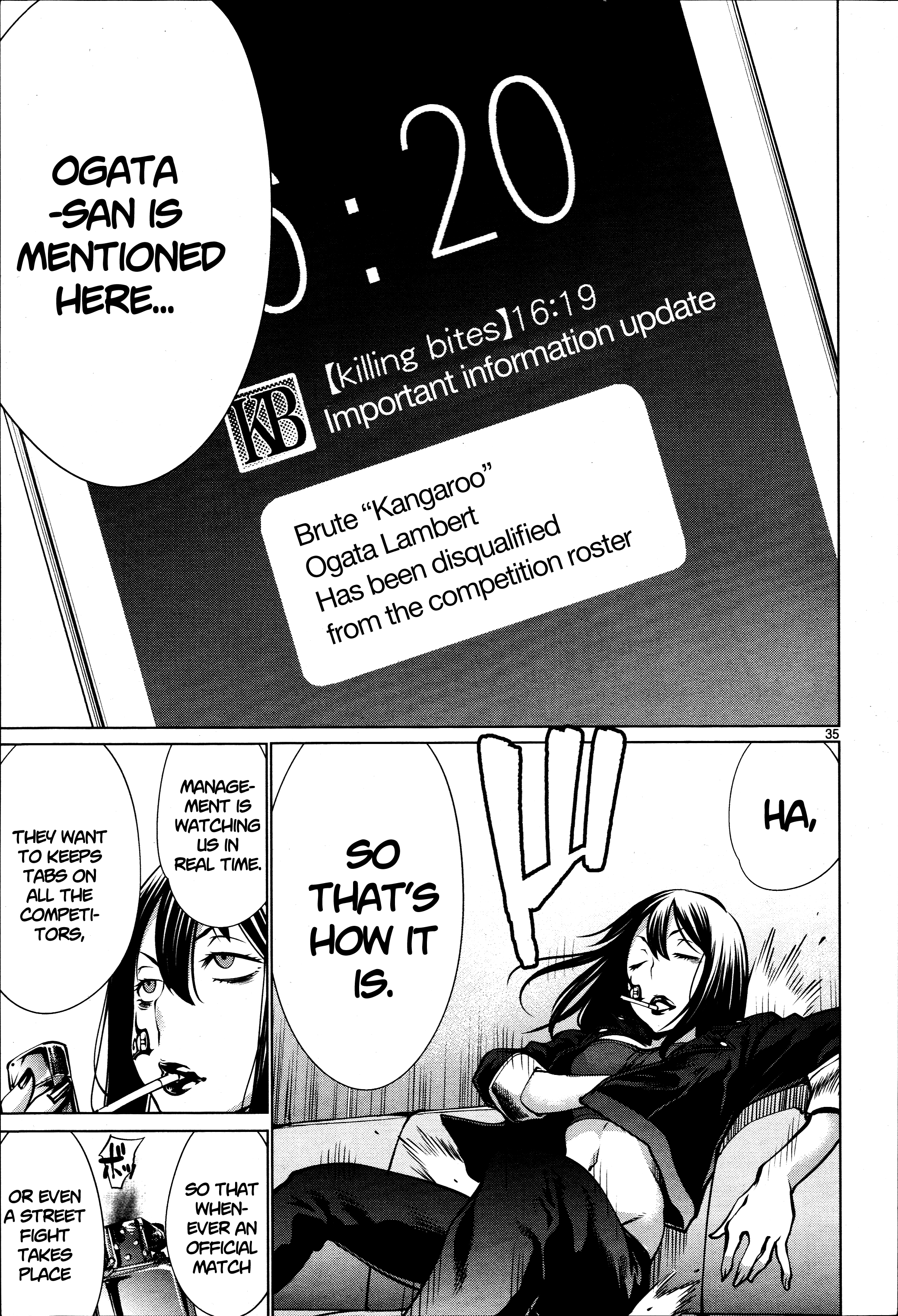 Killing Bites chapter 70 - page 31
