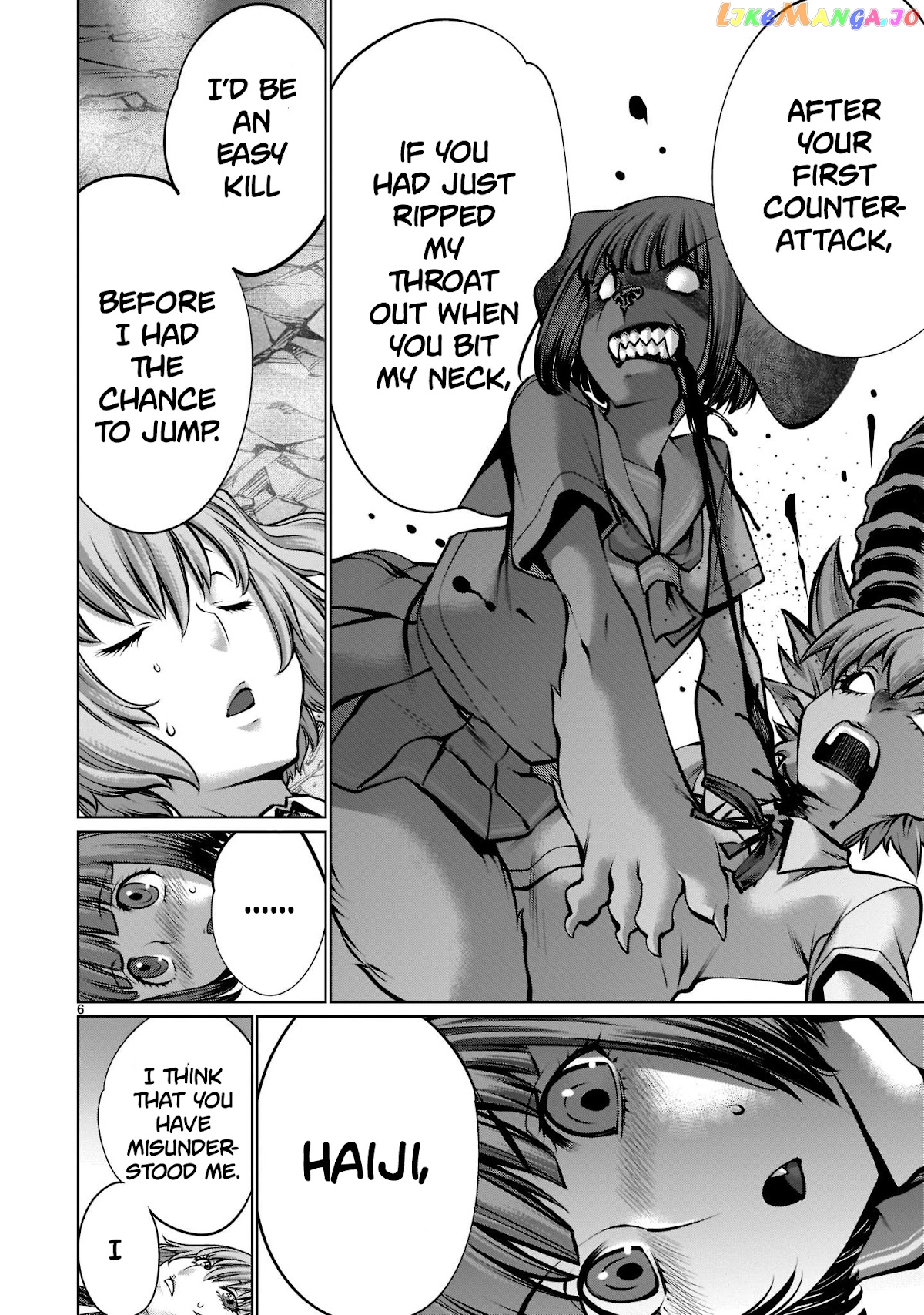 Killing Bites chapter 98 - page 6