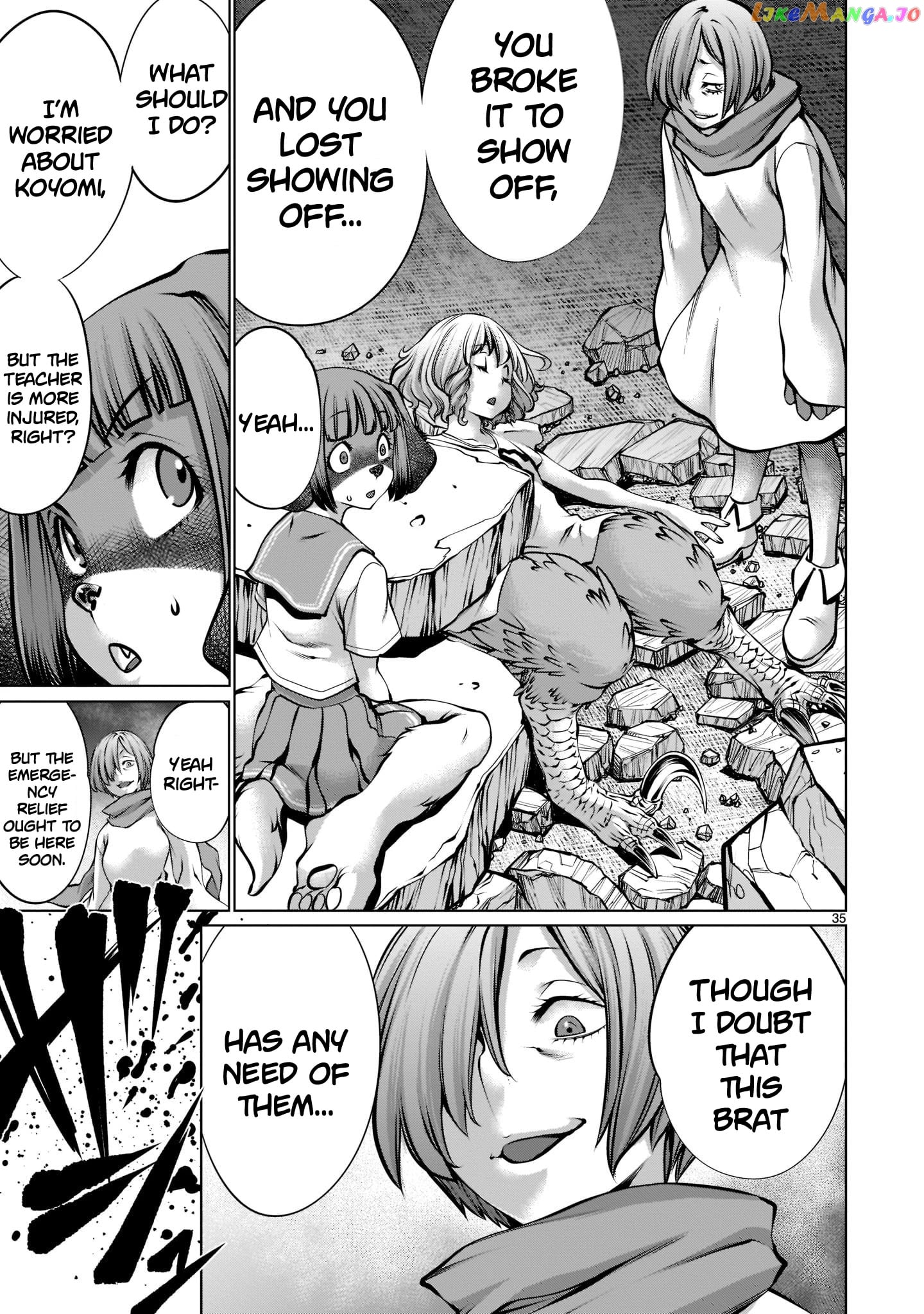 Killing Bites chapter 93 - page 32