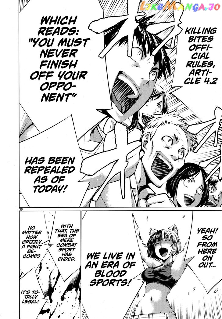 Killing Bites Chapter 74 - page 32
