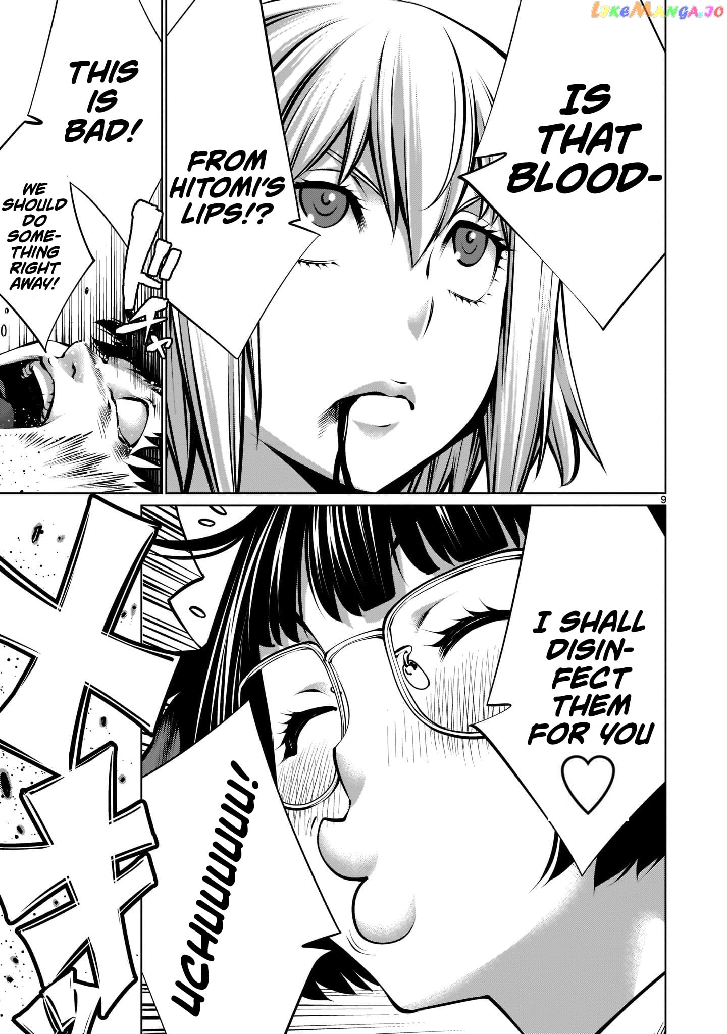 Killing Bites chapter 96 - page 8
