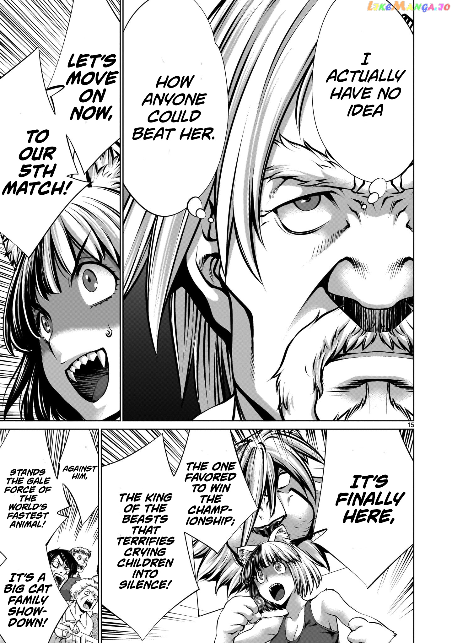 Killing Bites chapter 83 - page 14