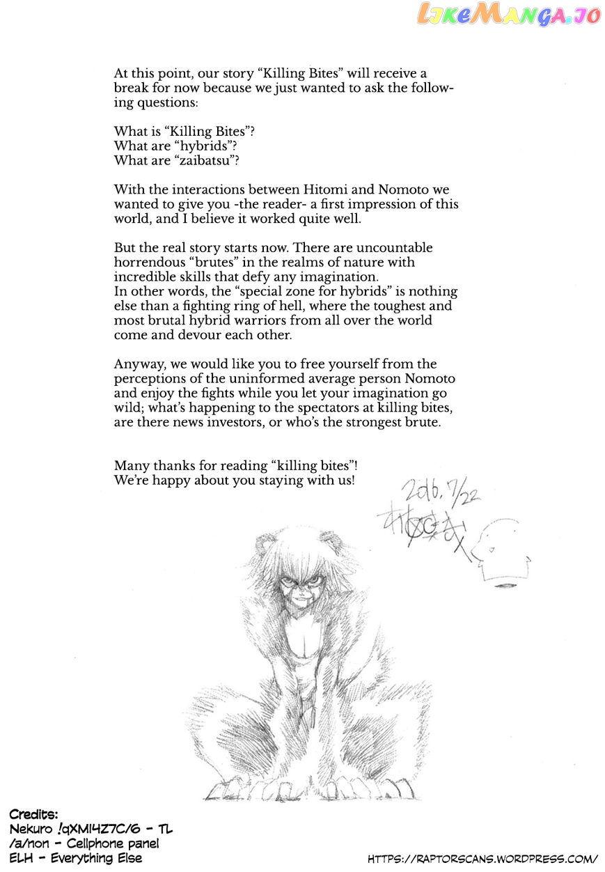 Killing Bites chapter 30 - page 45