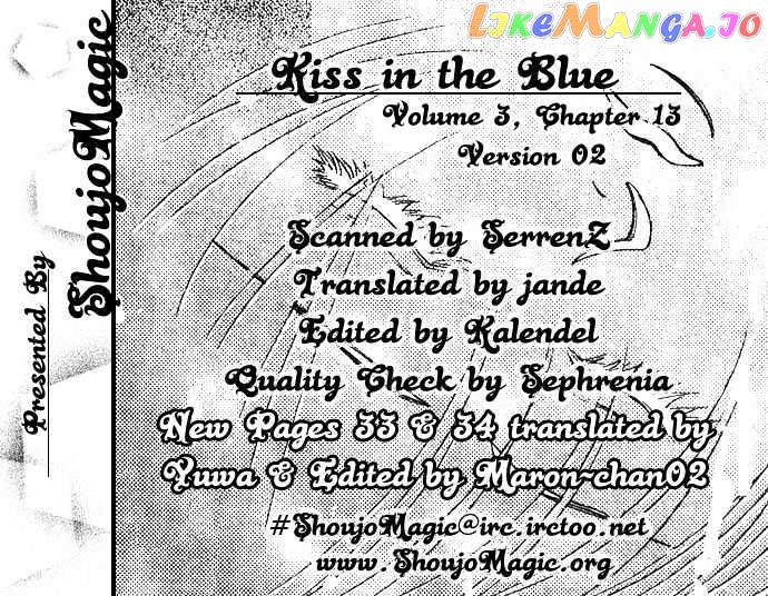 Kiss in the Blue chapter 13 - page 2