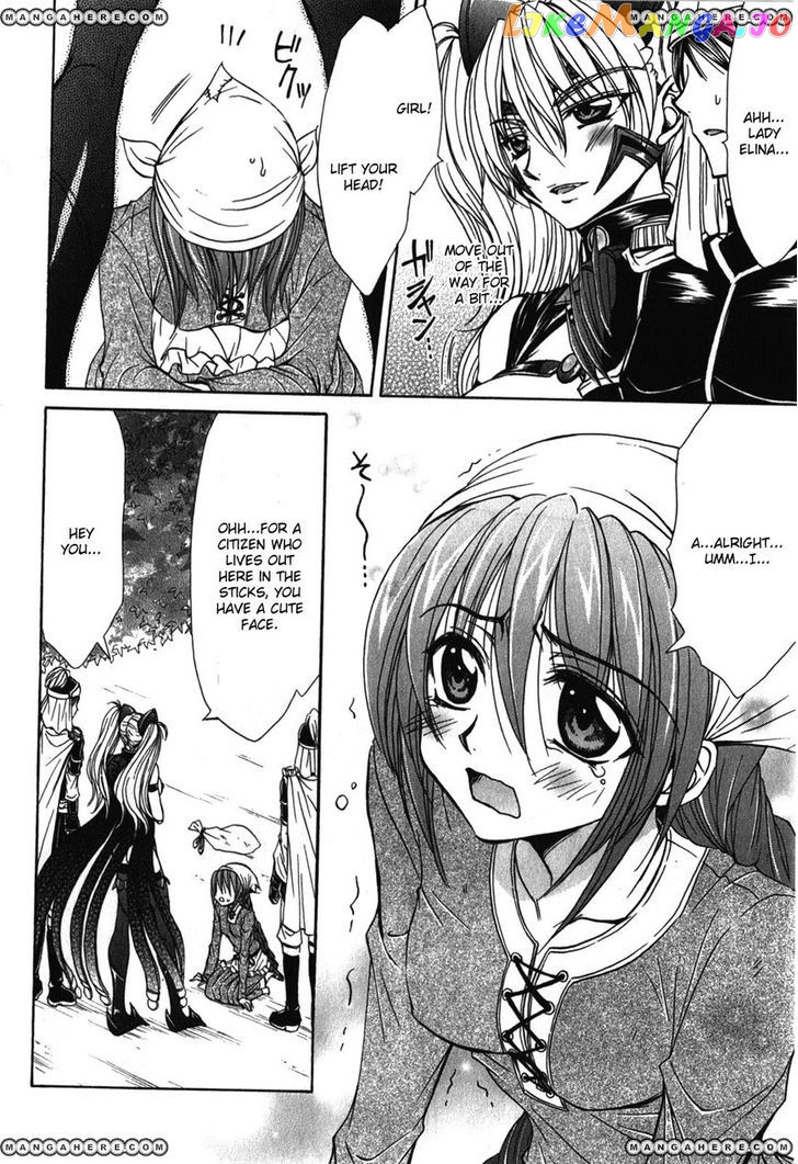 Queen's Blade Rebellion - Aoarashi no Hime Kishi chapter 4 - page 8