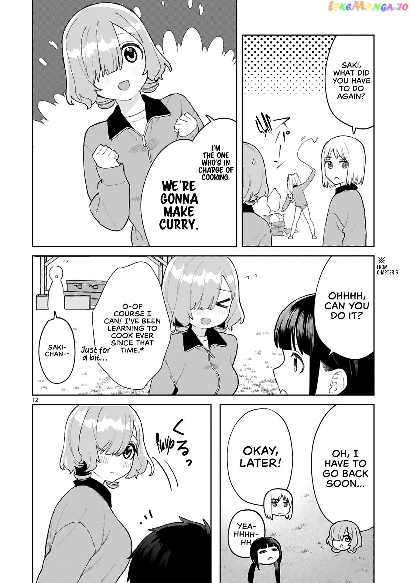 Saki-chan wa Inma no Ko Chapter 8 - page 13