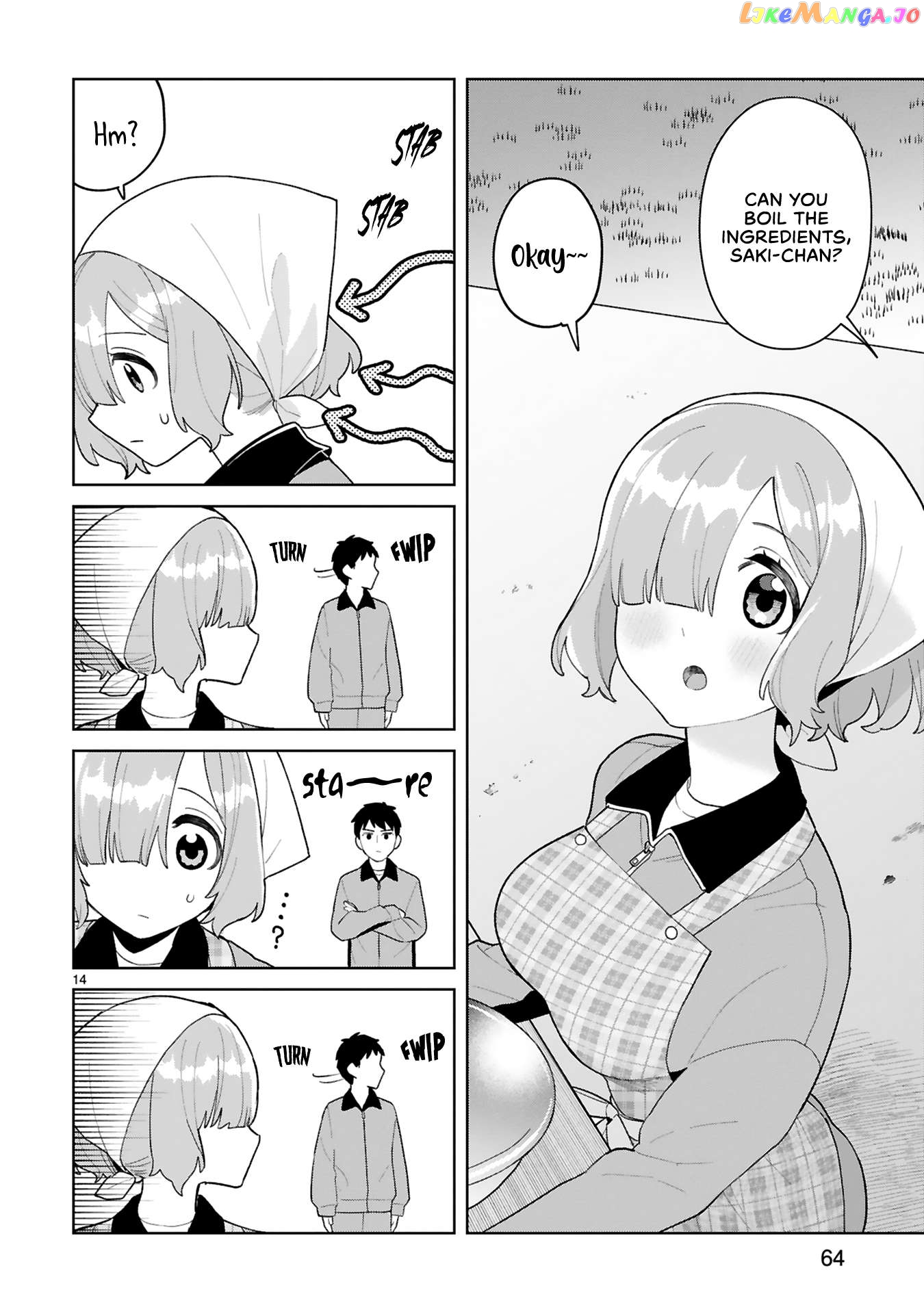 Saki-chan wa Inma no Ko Chapter 8 - page 15
