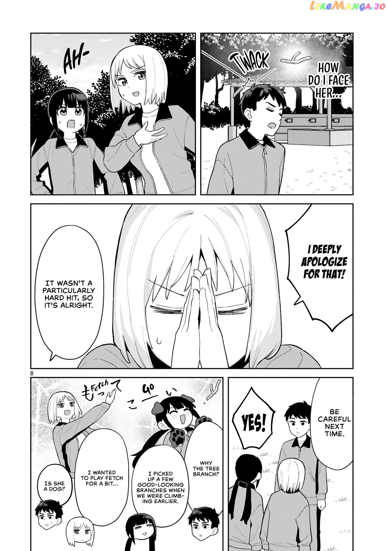 Saki-chan wa Inma no Ko Chapter 8 - page 9
