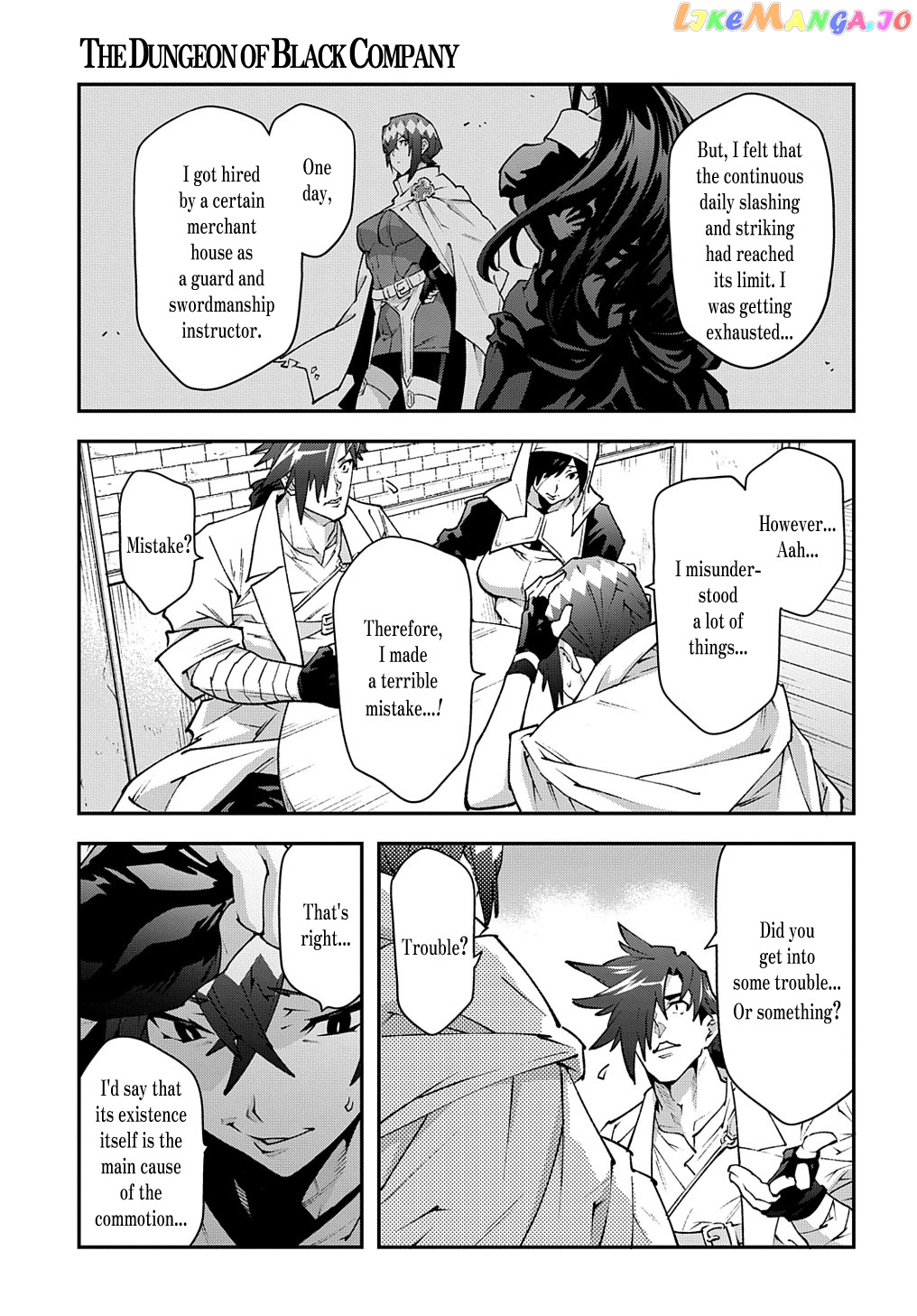 Meikyuu Black Company chapter 34 - page 21