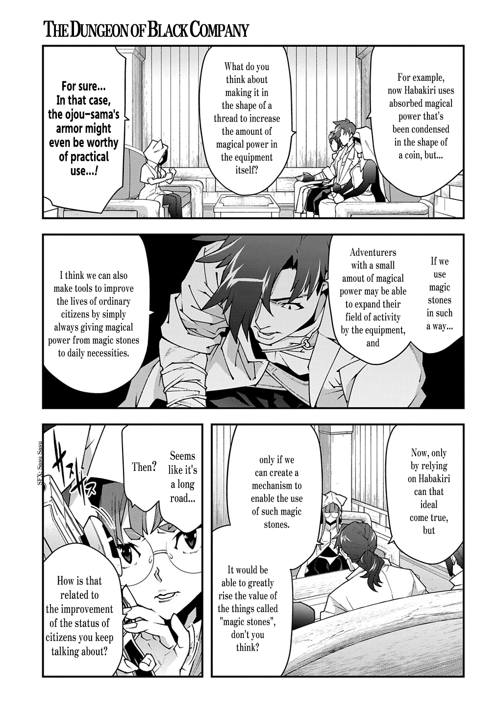 Meikyuu Black Company chapter 35 - page 12
