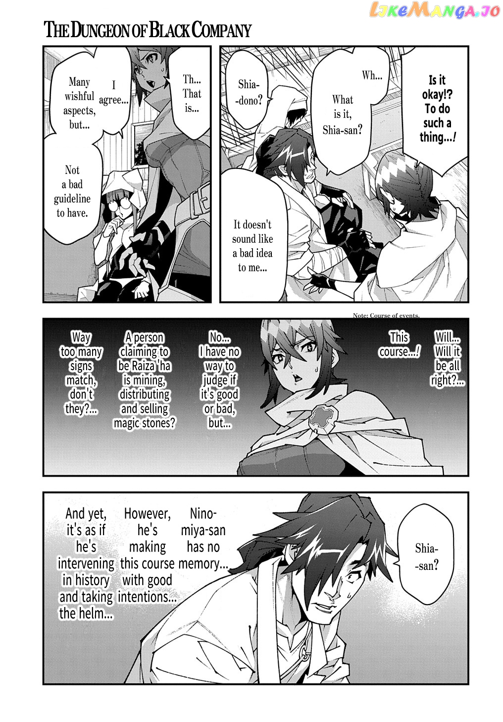 Meikyuu Black Company chapter 35 - page 14