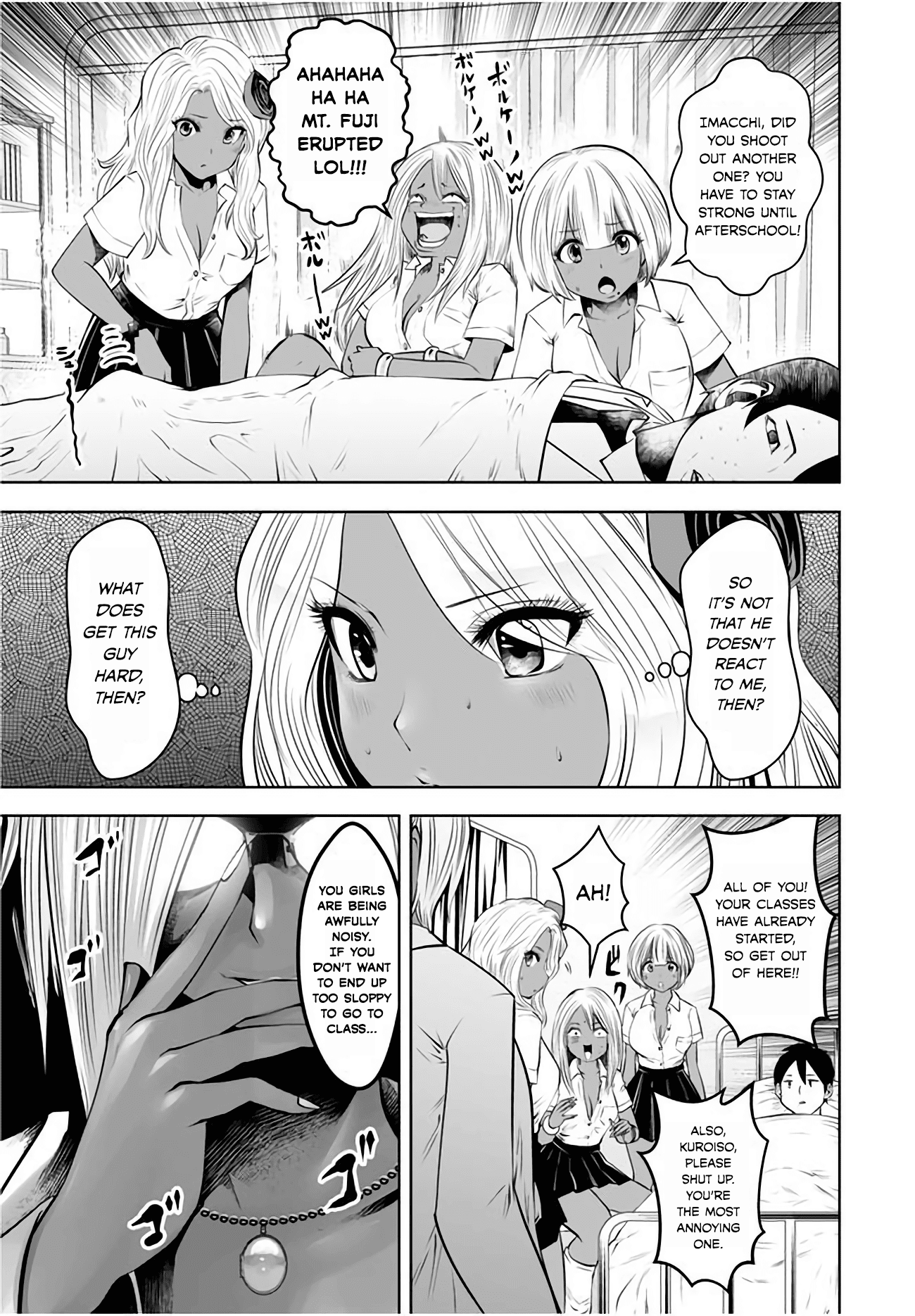 Burakku Gakkou ni Tsutomete Shimatta Sensei chapter 3 - page 19