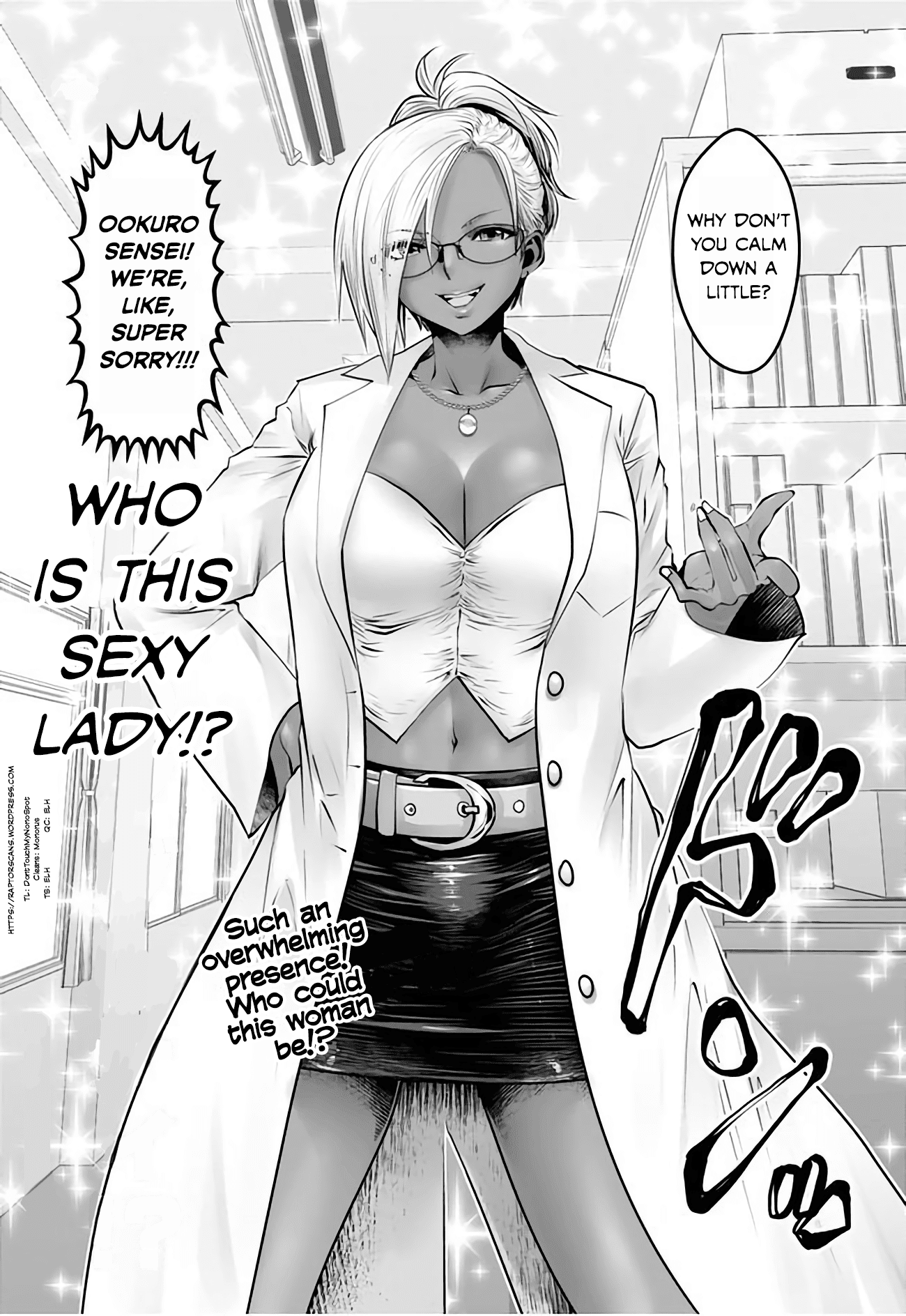 Burakku Gakkou ni Tsutomete Shimatta Sensei chapter 3 - page 20