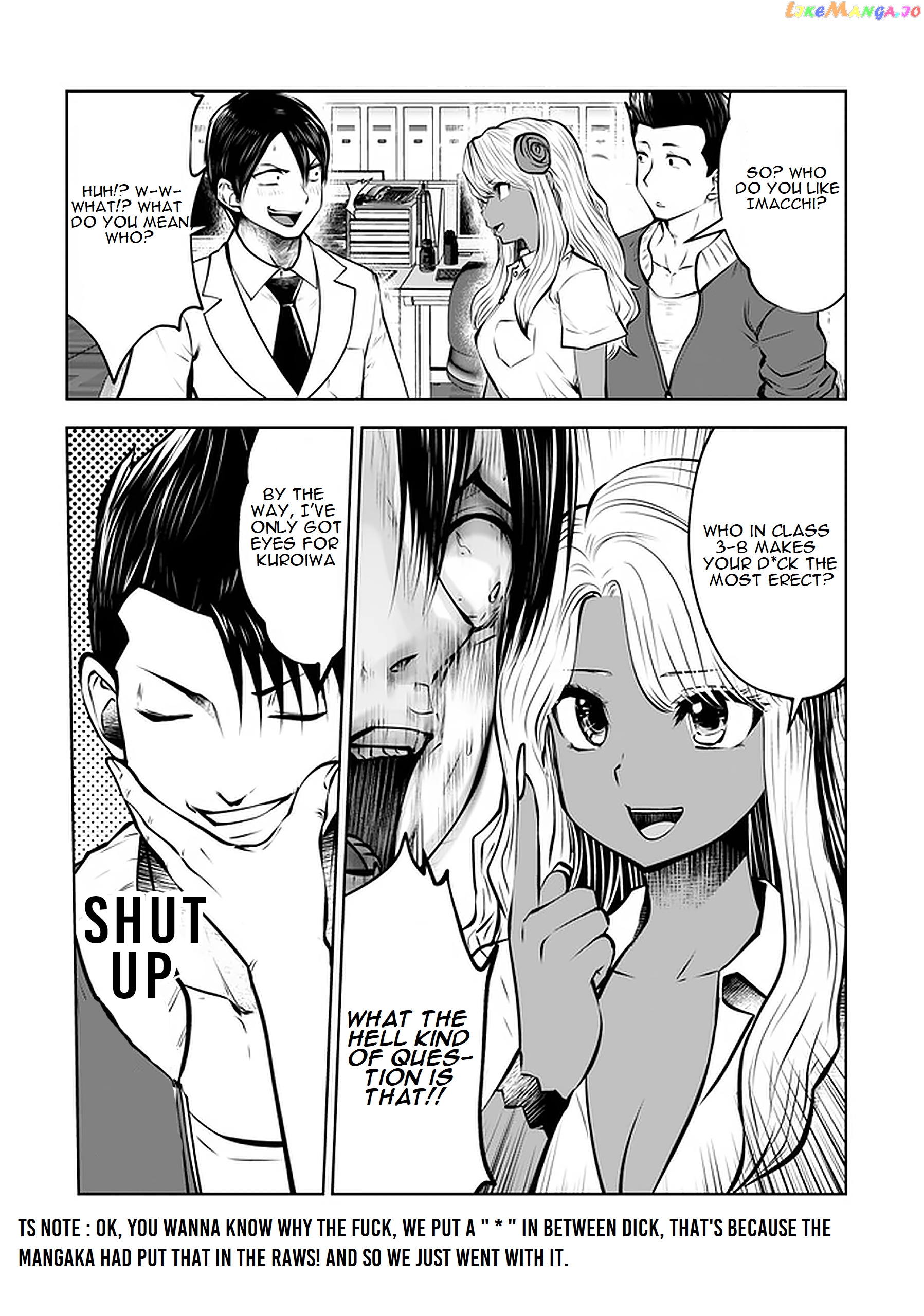 Burakku Gakkou ni Tsutomete Shimatta Sensei chapter 18.4 - page 4