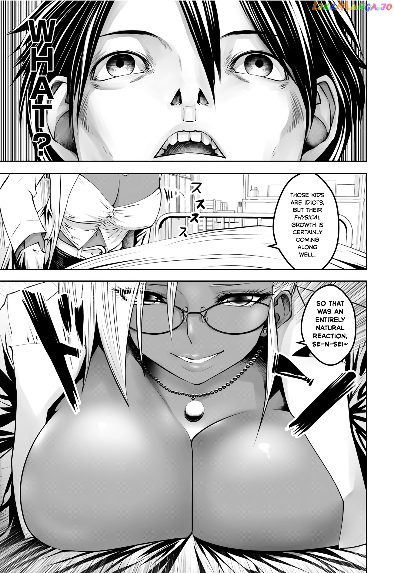 Burakku Gakkou ni Tsutomete Shimatta Sensei chapter 4 - page 3