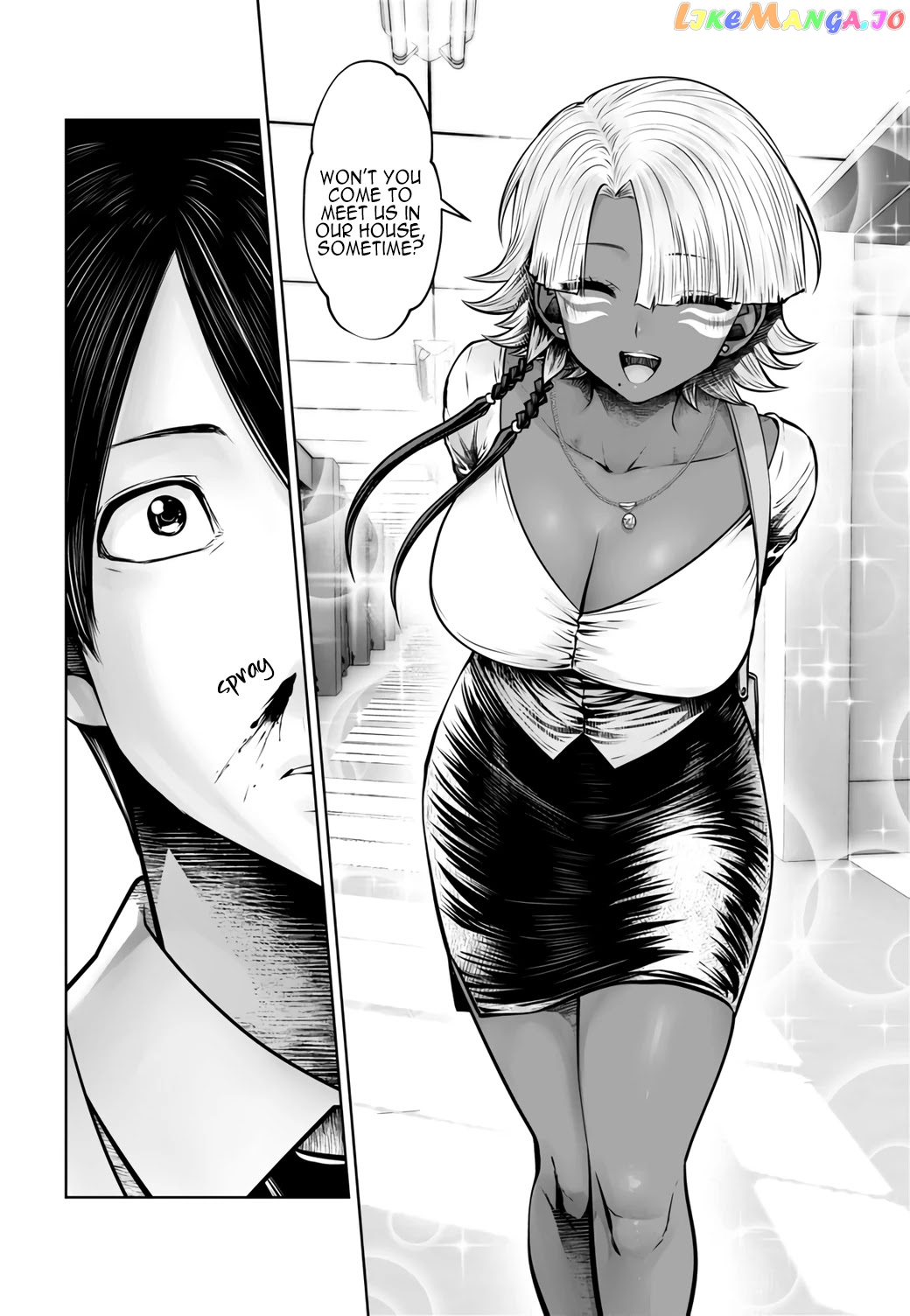Burakku Gakkou ni Tsutomete Shimatta Sensei chapter 19.1 - page 5